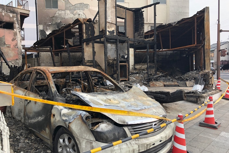 火事現場の手続き・解体の流れ