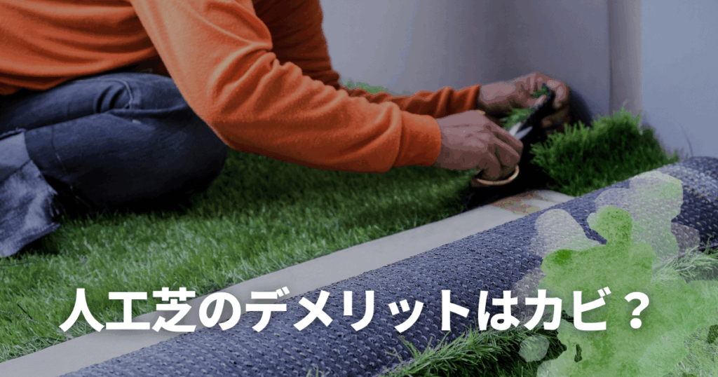 人工芝のデメリットはカビ？後悔しないための対策や原因を徹底解説